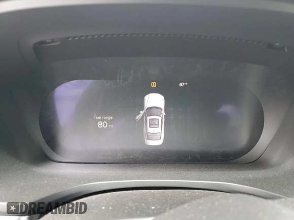 2024 Volvo S60 Plus Dark Theme with VIN 7JRL12TL6RG296210, listed as a Copart auction lot 55575205 with Not provided miles and Salvage title. Bid and sale history available at DreamBid. Image 9.