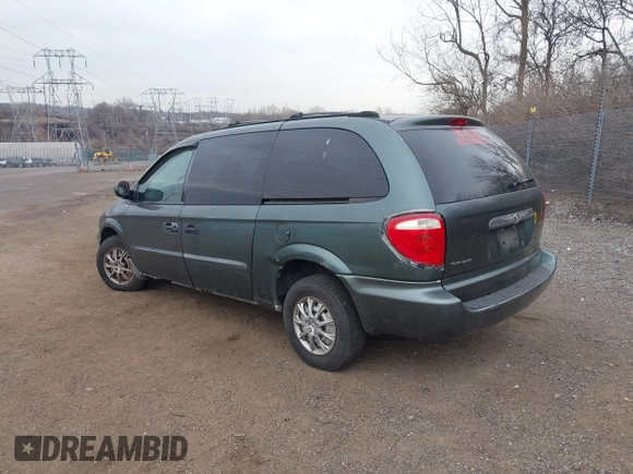 2003 Chrysler Town & Country with VIN 2C4GP24R43R255341, listed as a IAAI auction lot 41687331 with 129,592 mi miles. Bid and sale history available at carsss.com. Image 3.