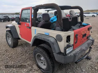 2013 Jeep Wrangler Sahara with VIN 1C4AJWBG9DL560781, listed as a Copart auction lot 61980265 with 86,436 mi miles and Salvage title. Bid and sale history available at DreamBid. Image 2.