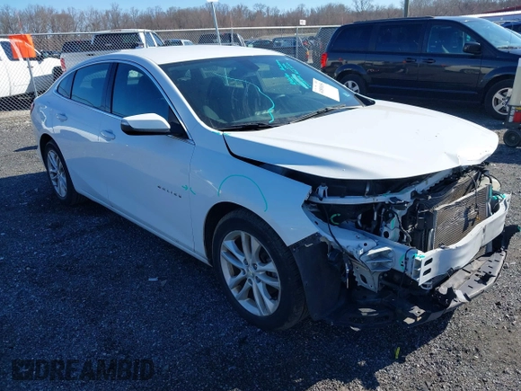 2017 Chevrolet Malibu LT with VIN 1G1ZE5ST3HF101225, listed as a IAAI auction lot 41891654 with 109,491 mi miles and . Bid and sale history available at DreamBid. Image 1.