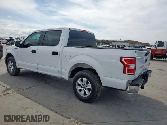2020 Ford F-150 XL with VIN 1FTEW1C40LKD37723, listed as a Copart auction lot 50827915 with 114,384 mi miles and Salvage Title. Bid and sale history available at carsss.com. Image 2.