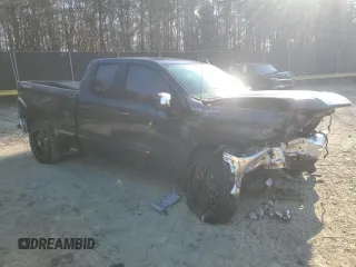2020 Chevrolet Silverado 1500 LT with VIN 1GCVYDED8LZ240396, listed as a Copart auction lot 46562905 with 0 mi miles and Salvage Title. Bid and sale history available at carsss.com. Image 4.