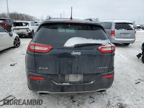 2018 Jeep Cherokee Limited z VIN 1C4PJMDX9JD622181, wystawiony jako Copart lot #46418035 z przebiegiem 136 667 mil mil oraz Szkoda całkowita • Salvage title. Historia ofert i sprzedaży dostępna na DreamBid. Obrazek 6.
