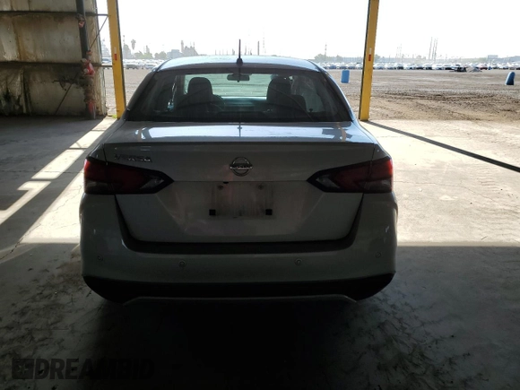 2021 Nissan Versa S with VIN 3N1CN8DV5ML859535, listed as a Copart auction lot 61468315 with 54,007 mi miles and Salvage title. Bid and sale history available at DreamBid. Image 6.