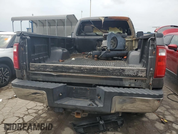 2012 Ford F-350 XL with VIN 1FTRF3B61CEC81287, listed as a Copart auction lot 63963184 with Not Provided miles and Salvage Title. Bid and sale history available at DreamBid. Image 6.