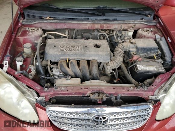 2006 Toyota Corolla CE with VIN 1NXBR32E76Z747004, listed as a Copart auction lot 54345315 with 193,739 mi miles and Clean Title. Bid and sale history available at DreamBid. Image 11.