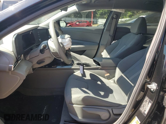 2024 Hyundai Elantra SE with VIN KMHLL4DG8RU831976, listed as a Copart auction lot 57838755 with 6,228 mi miles and Salvage title. Bid and sale history available at DreamBid. Image 7.