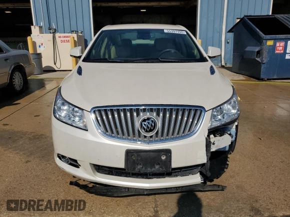 2012 Buick LaCrosse Premium 1 with VIN 1G4GD5E35CF347291, listed as a Copart auction lot 55397495 with 100,850 mi miles and Salvage title. Bid and sale history available at DreamBid. Image 5.