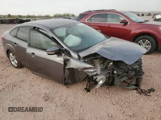 2014 Ford Focus SE with VIN 1FADP3F25EL442517, listed as a Copart auction lot 45007505 with 44,157 mi miles and Salvage Title. Bid and sale history available at carsss.com. Image 4.