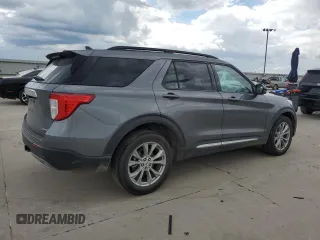 2024 Ford Explorer XLT with VIN 1FMSK8DH2RGA86199, listed as a Copart auction lot 56005575 with 18,083 mi miles and Salvage title. Bid and sale history available at DreamBid. Image 3.