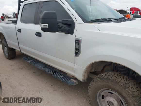 2019 Ford F-250 XL with VIN 1FT7W2B65KED93008, listed as a IAAI auction lot 42524436 with 258,924 mi miles and . Bid and sale history available at DreamBid. Image 1.