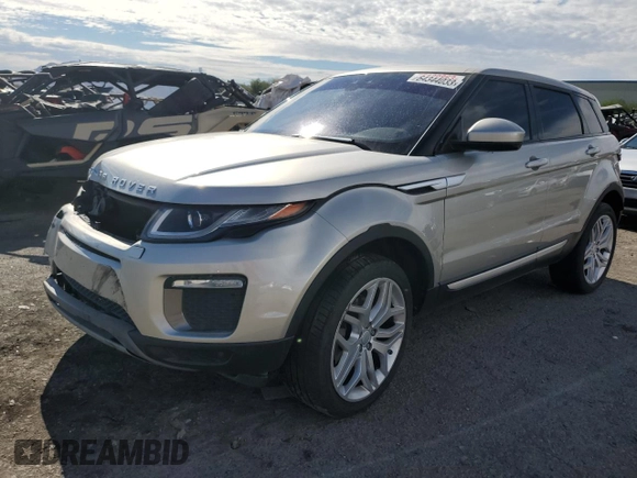 2017 Land Rover Range Rover Evoque HSE with VIN SALVR2BG2HH170612, listed as a Copart auction lot 64344033 with 57,062 mi miles and Salvage Title. Bid and sale history available at carsss.com. Image 1.