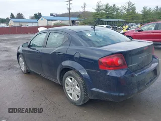 2013 Dodge Avenger SE with VIN 1C3CDZAB3DN540624, listed as a IAAI auction lot 42016643 with 174,000 mi miles and . Bid and sale history available at carsss.com. Image 3.