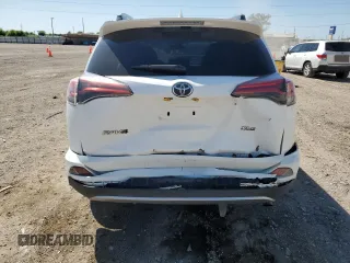 2018 Toyota RAV4 XLE with VIN JTMWFREV3JJ157552, listed as a Copart auction lot 51693335 with 100,907 mi miles and Salvage Title. Bid and sale history available at carsss.com. Image 6.