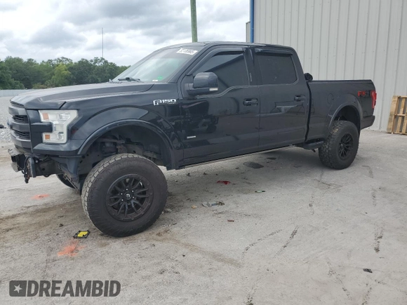 2015 Ford F-150 XLT with VIN 1FTFW1EG3FFC98361, listed as a Copart auction lot 52136965 with 95,135 mi miles and Salvage Title. Bid and sale history available at carsss.com. Image 1.