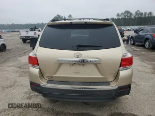 2012 Toyota Highlander Limited with VIN 5TDDK3EH9CS159855, listed as a Copart auction lot 45631385 with 0 mi miles and Salvage Title. Bid and sale history available at carsss.com. Image 6.
