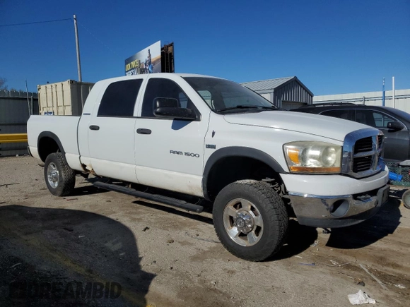 2006 Dodge 1500 SLT with VIN 3D7KS19D36G159992, listed as a Copart auction lot 83448134 with 258,368 mi miles and Salvage Title. Bid and sale history available at carsss.com. Image 4.