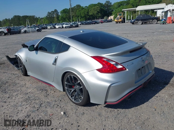 2017 Nissan 370Z with VIN JN1AZ4EH4HM953821, listed as a IAAI auction lot 42036188 with 1 mi miles. Bid and sale history available at carsss.com. Image 3.
