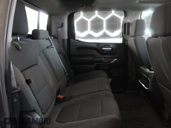 2021 GMC Sierra 1500 Elevation z VIN 1GTU9CET5MZ329337, wystawiony jako Copart lot #55118785 z przebiegiem 82 560 mil mil oraz Szkoda całkowita • Salvage title. Historia ofert i sprzedaży dostępna na DreamBid. Obrazek 6.