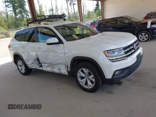 2018 Volkswagen Atlas SE with VIN 1V2LR2CA3JC539617, listed as a IAAI auction lot 42651521 with 101,503 mi miles and . Bid and sale history available at DreamBid. Image 1.