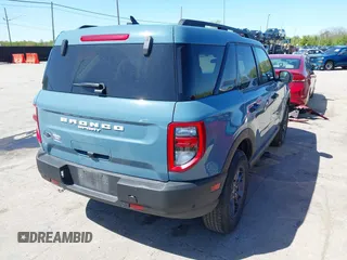 2023 Ford Bronco Sport Big Bend z VIN 3FMCR9B63PRD63519, wystawiony jako IAAI lot #42224896 z przebiegiem 33 975 mil mil oraz . Historia ofert i sprzedaży dostępna na DreamBid. Obrazek 4.