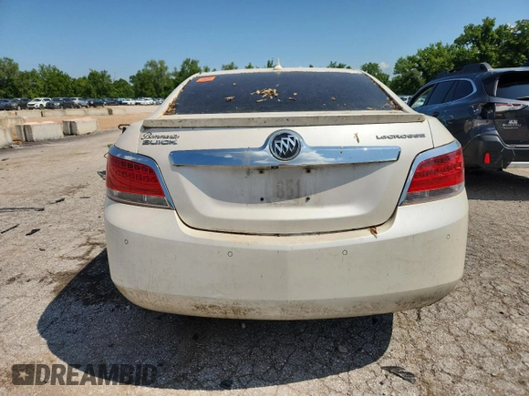 2013 Buick LaCrosse Leather with VIN 1G4GC5ERXDF266859, listed as a Copart auction lot 63530905 with 217,872 mi miles and Clean title. Bid and sale history available at DreamBid. Image 6.