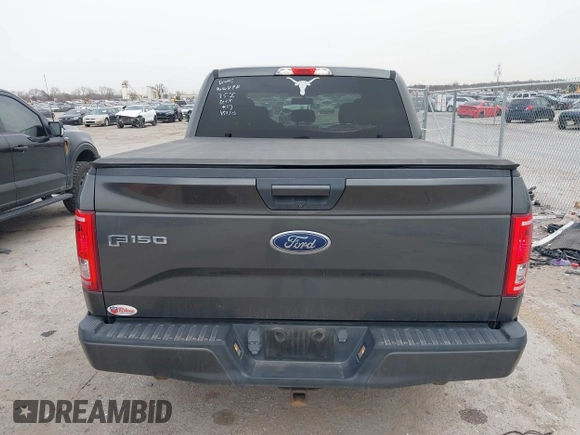 2015 Ford F-150 XL with VIN 1FTEW1CG6FFD03017, listed as a IAAI auction lot 41748415 with 132,241 mi miles. Bid and sale history available at carsss.com. Image 16.