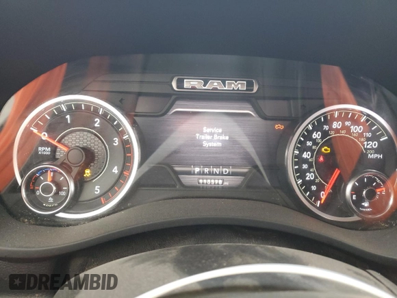 2021 Ram 3500 Laramie with VIN 3C63R3JL8MG622643, listed as a Copart auction lot 45374615 with 110,378 mi miles and Salvage Title. Bid and sale history available at carsss.com. Image 9.