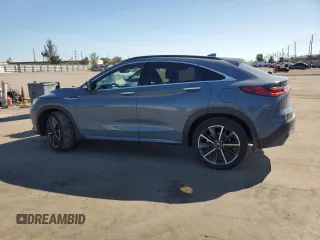 2024 Infiniti QX55 Luxe with VIN 3PCAJ5JR6RF113316, listed as a Copart auction lot 42184715 with 4,172 mi miles and Non Repairable. Bid and sale history available at DreamBid. Image 2.
