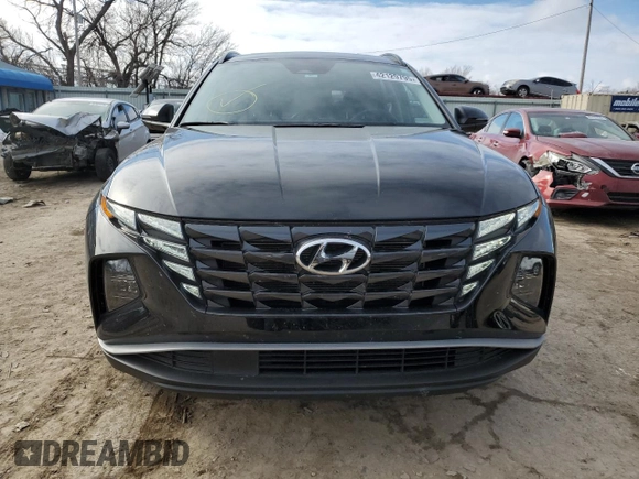 2023 Hyundai Tucson SEL with VIN 5NMJF3AE8PH237022, listed as a Copart auction lot 42129795 with 23,317 mi miles and Salvage Title. Bid and sale history available at carsss.com. Image 5.