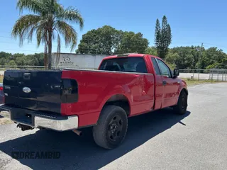 2007 Ford F-150 XL with VIN 1FTRF12W47KB40354, listed as a Copart auction lot 53722065 with 347,761 mi miles and Clean Title. Bid and sale history available at carsss.com. Image 4.