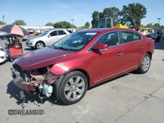 2010 Buick LaCrosse CXL with VIN 1G4GC5EG6AF202442, listed as a Copart auction lot 63331625 with 96,520 mi miles and Salvage title. Bid and sale history available at DreamBid. Image 1.