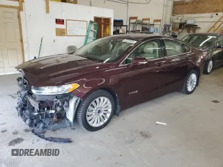 2013 Ford Fusion SE Hybrid with VIN 3FA6P0LU9DR260834, listed as a Copart auction lot 52384805 with 98,191 mi miles and Salvage Title. Bid and sale history available at DreamBid. Image 1.
