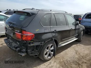 2012 BMW X5 50i with VIN 5UXZV8C59CL424356, listed as a Copart auction lot 54763725 with 107,712 mi miles and Salvage title. Bid and sale history available at DreamBid. Image 3.