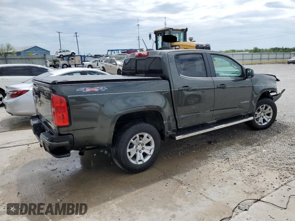 2018 Chevrolet Colorado 4WD LT with VIN 1GCGTCENXJ1117124, listed as a Copart auction lot 55953395 with 88,759 mi miles and Salvage title. Bid and sale history available at DreamBid. Image 3.