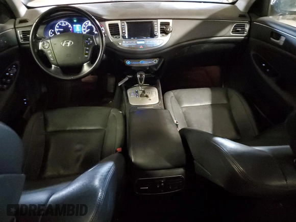 2013 Hyundai Genesis 3.8L z VIN KMHGC4DDXDU214241, wystawiony jako Copart lot #55467125 z przebiegiem 70 079 mil mil oraz Szkoda całkowita • Salvage title. Historia ofert i sprzedaży dostępna na DreamBid. Obrazek 8.