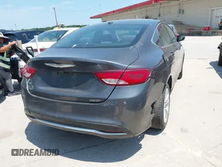 2015 Chrysler 200 Limited with VIN 1C3CCCAB6FN594048, listed as a IAAI auction lot 42507541 with 149,107 mi miles and . Bid and sale history available at DreamBid. Image 4.