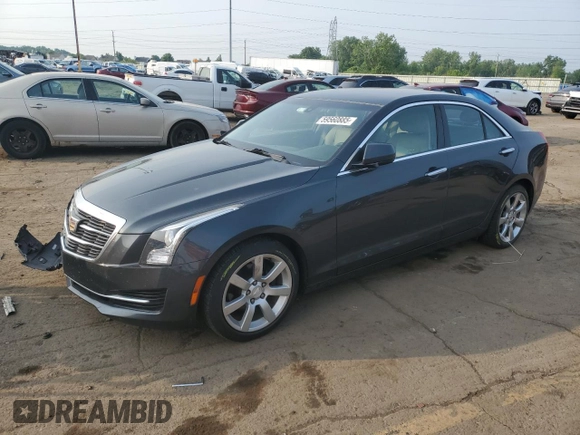 2016 Cadillac ATS Standard RWD z VIN 1G6AA5RA9G0147117, wystawiony jako Copart lot #59560885 z przebiegiem 92 839 mil mil oraz Szkoda całkowita • Salvage title. Historia ofert i sprzedaży dostępna na DreamBid. Obrazek 1.