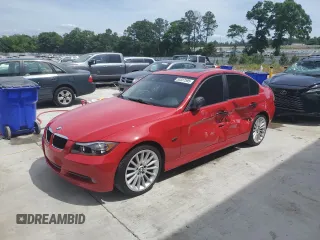 2008 BMW 3 Series 328i z VIN WBAVA37518NL56250, wystawiony jako Copart lot #55337595 z przebiegiem 71 739 mil mil oraz Szkoda całkowita • Salvage title. Historia ofert i sprzedaży dostępna na DreamBid. Obrazek 1.