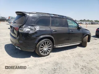 2022 Mercedes-Benz GLS 450 with VIN 4JGFF5KEXNA815222, listed as a Copart auction lot 60340715 with 40,342 mi miles and Salvage title. Bid and sale history available at DreamBid. Image 3.