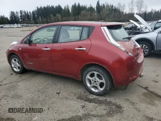 2012 Nissan LEAF SL with VIN JN1AZ0CP5CT017885, listed as a Copart auction lot 48780335 with 56,663 mi miles and Clean Title. Bid and sale history available at carsss.com. Image 2.