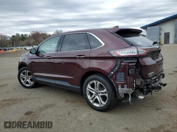 2018 Ford Edge Titanium with VIN 2FMPK4K87JBB18450, listed as a Copart auction lot 53461425 with 54,101 mi miles and Salvage Title. Bid and sale history available at carsss.com. Image 2.