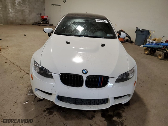 2012 BMW M3 with VIN WBSKG9C56CE799055, listed as a Copart auction lot 72605484 with 79,026 mi miles and Salvage Title. Bid and sale history available at carsss.com. Image 5.