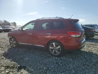 2015 Nissan Pathfinder SV with VIN 5N1AR2MN7FC669994, listed as a Copart auction lot 49634055 with 85,471 mi miles and Salvage Title. Bid and sale history available at carsss.com. Image 2.