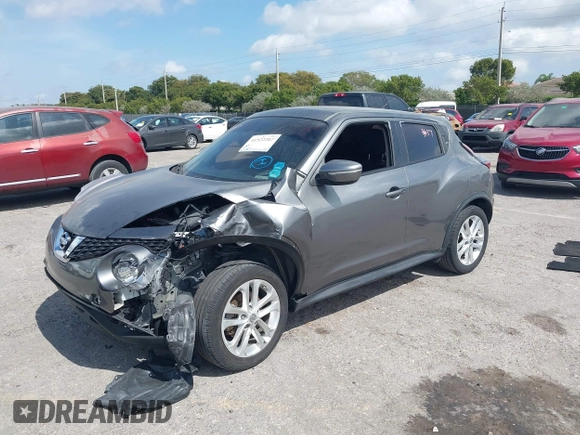 2015 Nissan Juke SV with VIN JN8AF5MV8FT553710, listed as a IAAI auction lot 41522207 with 114,824 mi miles. Bid and sale history available at carsss.com. Image 17.