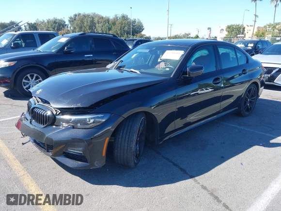 2022 BMW 3 Series 330i with VIN 3MW5R1J06N8C70943, listed as a IAAI auction lot 37735551 with 11,201 mi miles and . Bid and sale history available at DreamBid. Image 2.