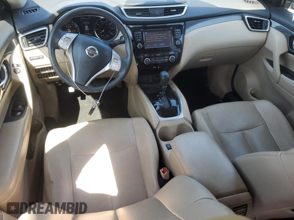 2016 Nissan Rogue SL with VIN 5N1AT2MVXGC767081, listed as a Copart auction lot 54669875 with 147,872 mi miles and Salvage Title. Bid and sale history available at DreamBid. Image 8.