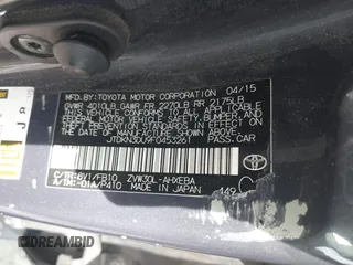 2015 Toyota Prius Four with VIN JTDKN3DU9F0453261, listed as a IAAI auction lot 42034180 with 249,420 mi miles. Bid and sale history available at carsss.com. Image 9.