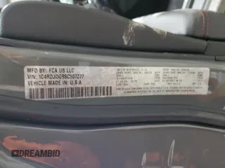 2025 Dodge Durango GT Plus с VIN 1C4RDJDG9SC507277, выставлен на аукционе Copart как лот 89114975 с пробегом 4 917 миль миль и Списание • Salvage title. История ставок и продаж доступна на DreamBid. Изображение 15.