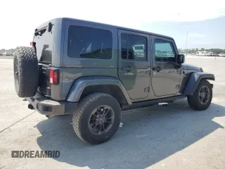 2016 Jeep Wrangler Unlimited Sahara with VIN 1C4BJWEG6GL212733, listed as a Copart auction lot 62664445 with 114,004 mi miles and Salvage title. Bid and sale history available at DreamBid. Image 3.